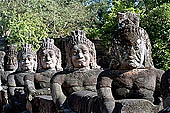 Angkor Thom - the South Gate - Asuras